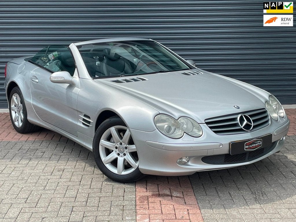 Mercedes-Benz SL-klasse 500 Luchtvering | Leder | Bose | Har, Automaat, Achterwielaandrijving, Gebruikt, Automatische klimaatregeling