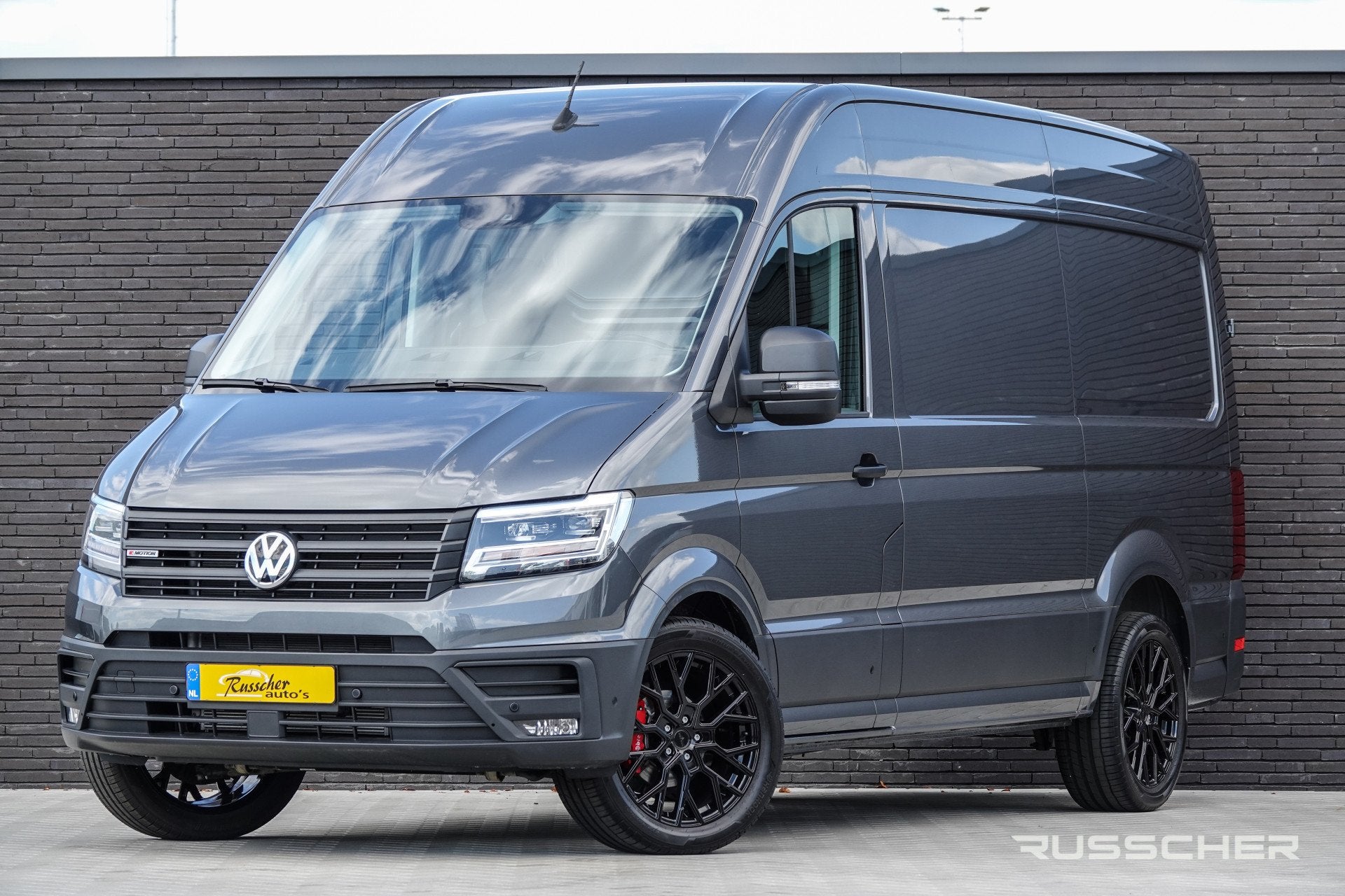Volkswagen Crafter L3H3 | 2.0Tdi 177Pk Aut. | 4-Motion | Sto, Automaat, Stof, Gebruikt, Zwart