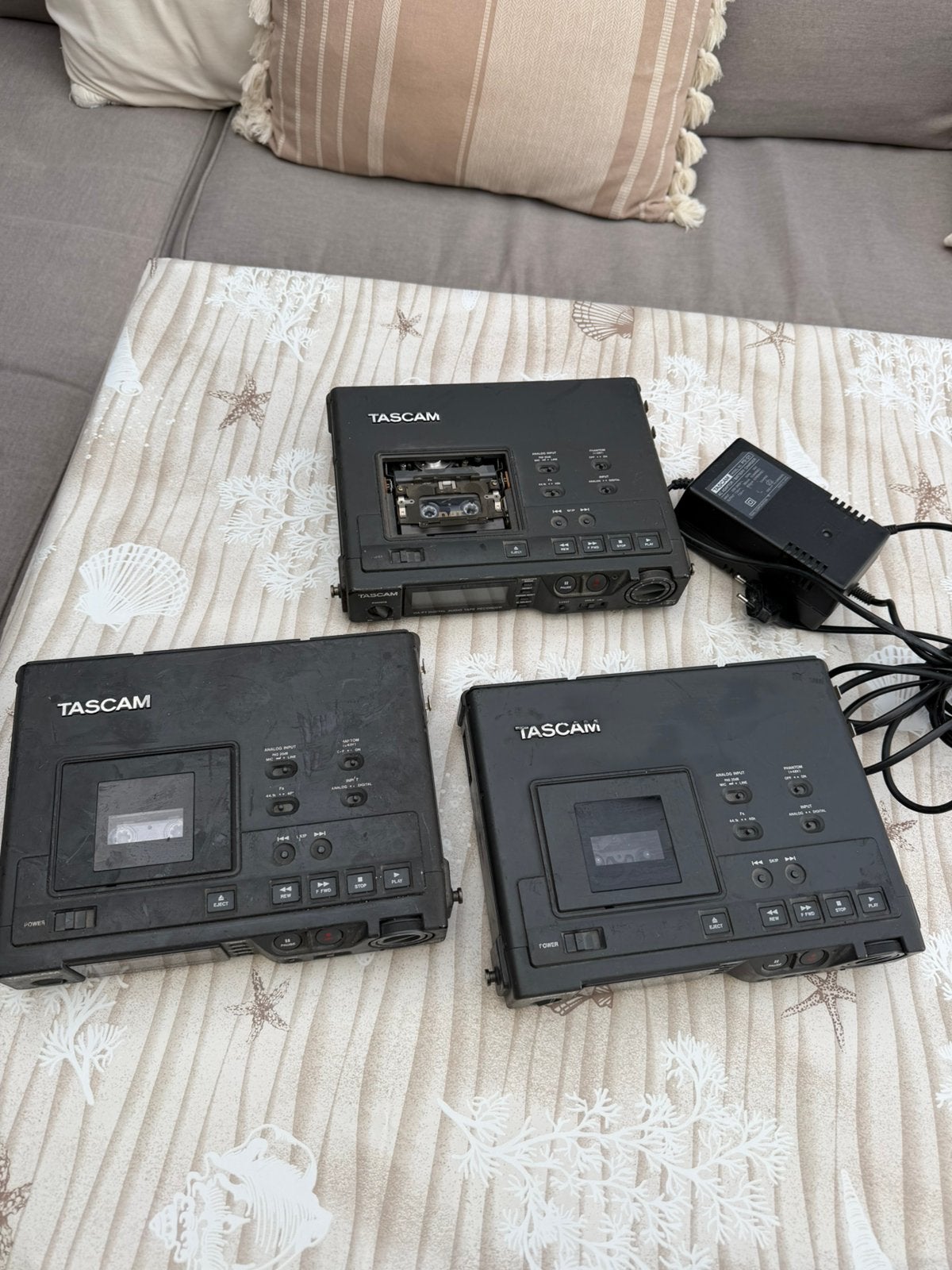 Tascam DAT recorders 3 stuks DA-P1, Ophalen of Verzenden, Overige merken