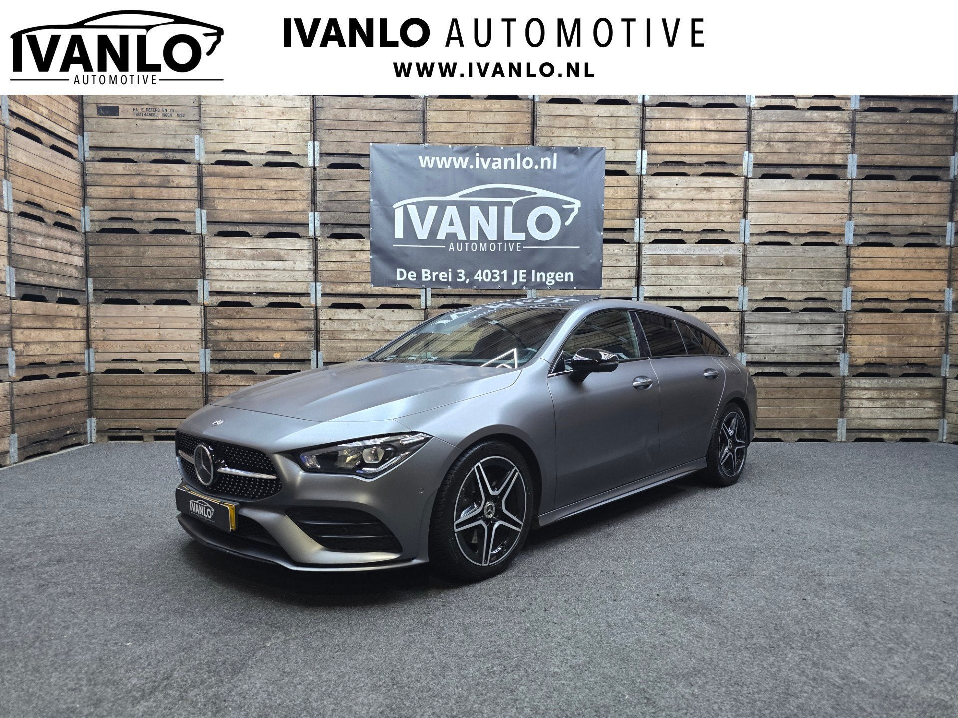 Mercedes-Benz CLA-klasse Shooting Brake 200 Business Solutio, Automatische klimaatregeling, Gebruikt, 4 cilinders, Leder en Stof