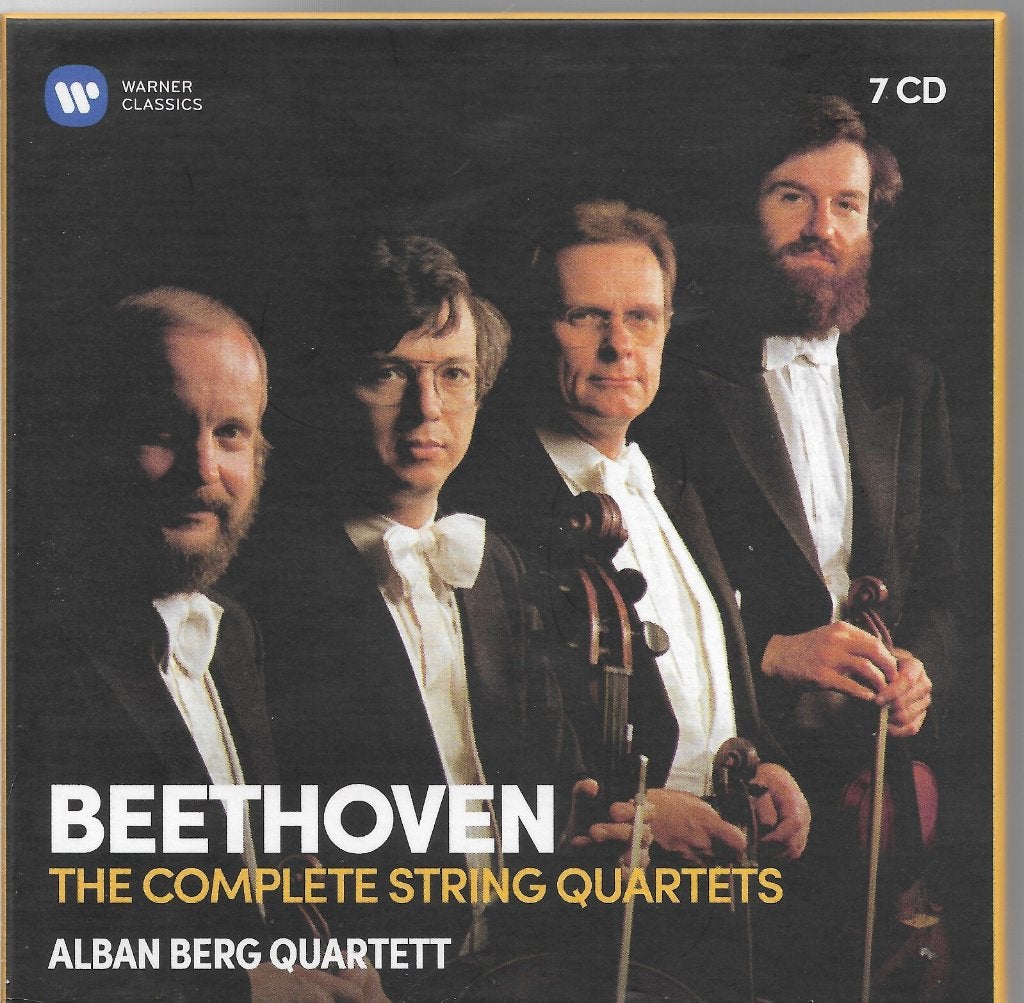 Beethoven Complete string quartets 7 cd Alban Berg Quartet, Ophalen of Verzenden, Classicisme, Zo goed als nieuw, Kamermuziek