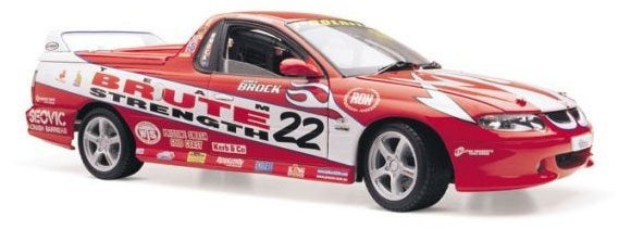 1/18 Holden VU Brute Strength Ute - James Brock 2002, Ophalen of Verzenden, Nieuw, Auto, Overige merken