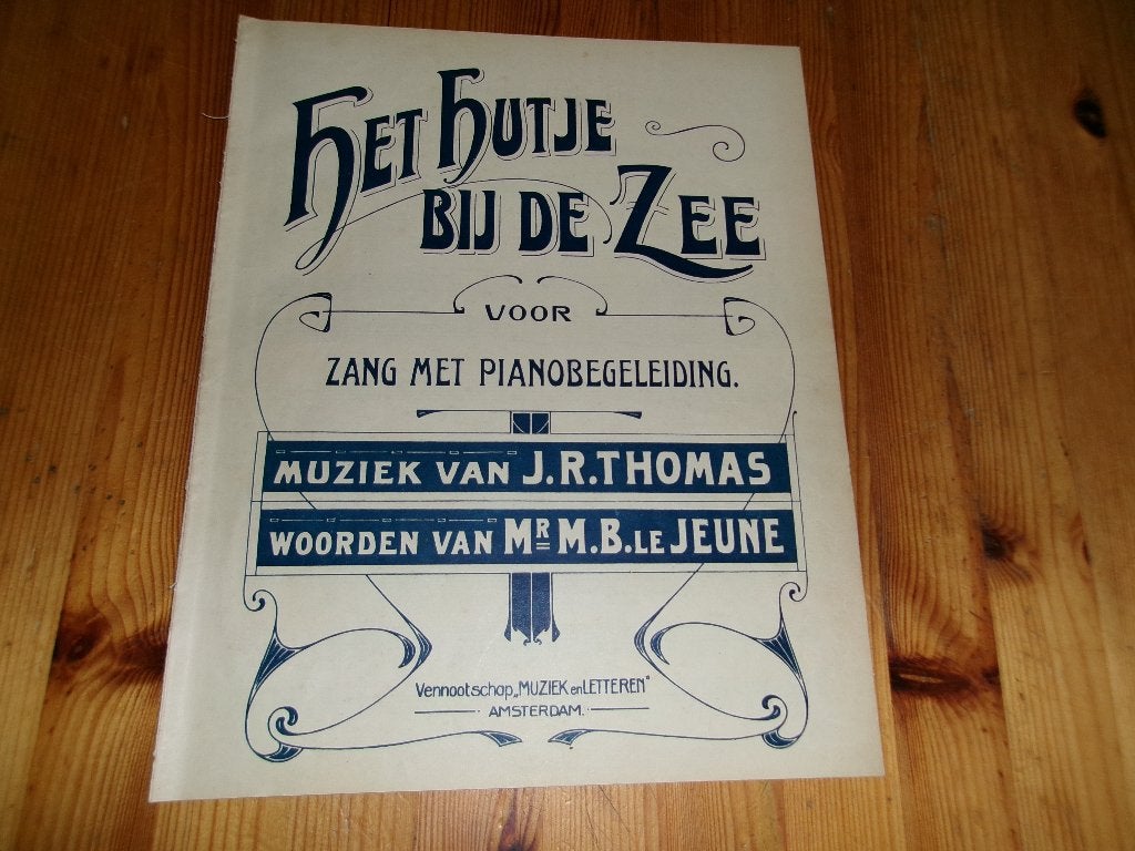 Het hutje bij de zee - j. R. Thomas, Ophalen of Verzenden, Artiest of Componist, Populair, Gebruikt