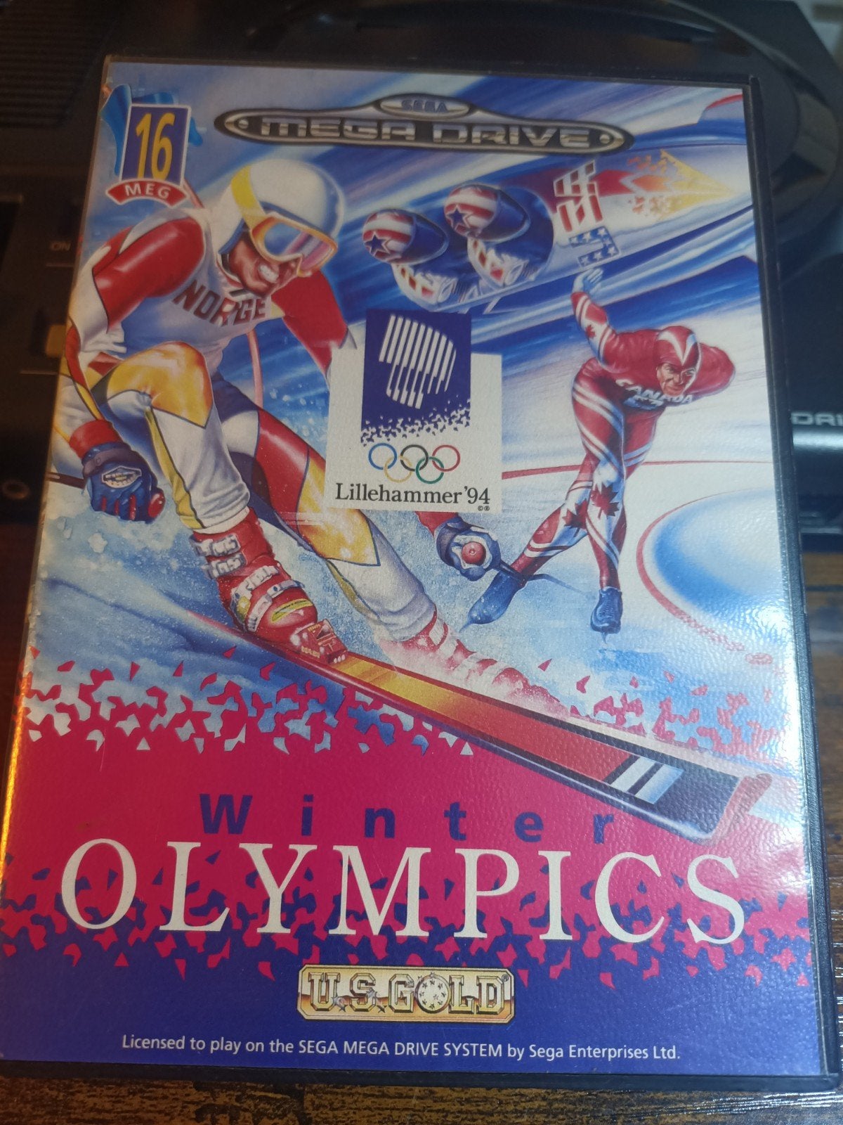 Winter Olympics - Sega Mega Drive (Lillehammer '94), Gebruikt, 1 speler, Eén computer, Ophalen of Verzenden