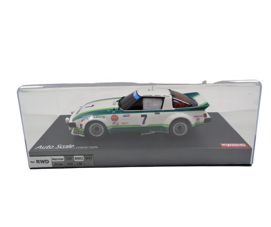 Kyosho Autoscale Mini-Z Mazda Savanna RX-7 K.MZP161GR, Ophalen of Verzenden, Nieuw, Overige schalen, Auto onroad