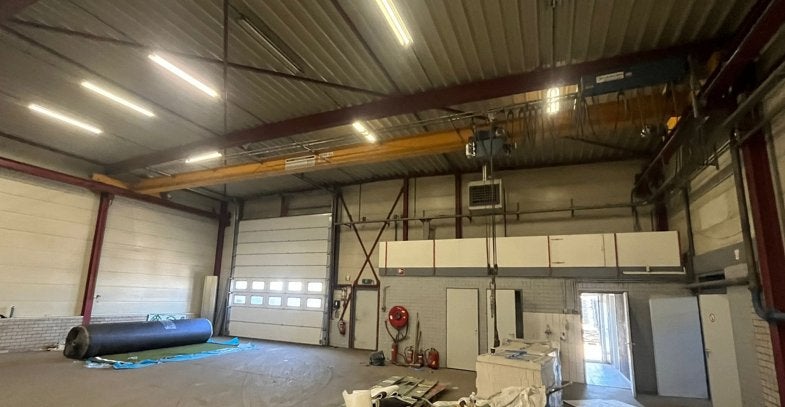 bovenloopkraan 3,2 ton,  compleet, Ophalen of Verzenden
