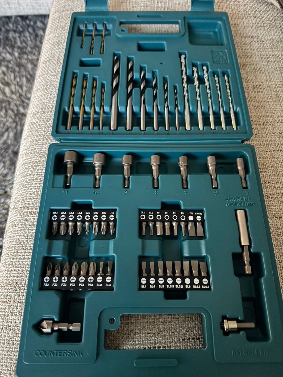 Makita bit en borenset, Doe-het-zelf en Verbouw, Gereedschap | Boormachines, Ophalen, Nieuw