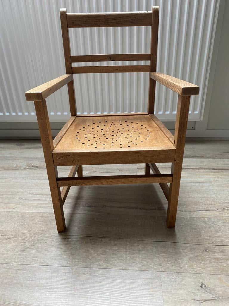 Vintage kinderstoel, Antiek en Kunst, Ophalen