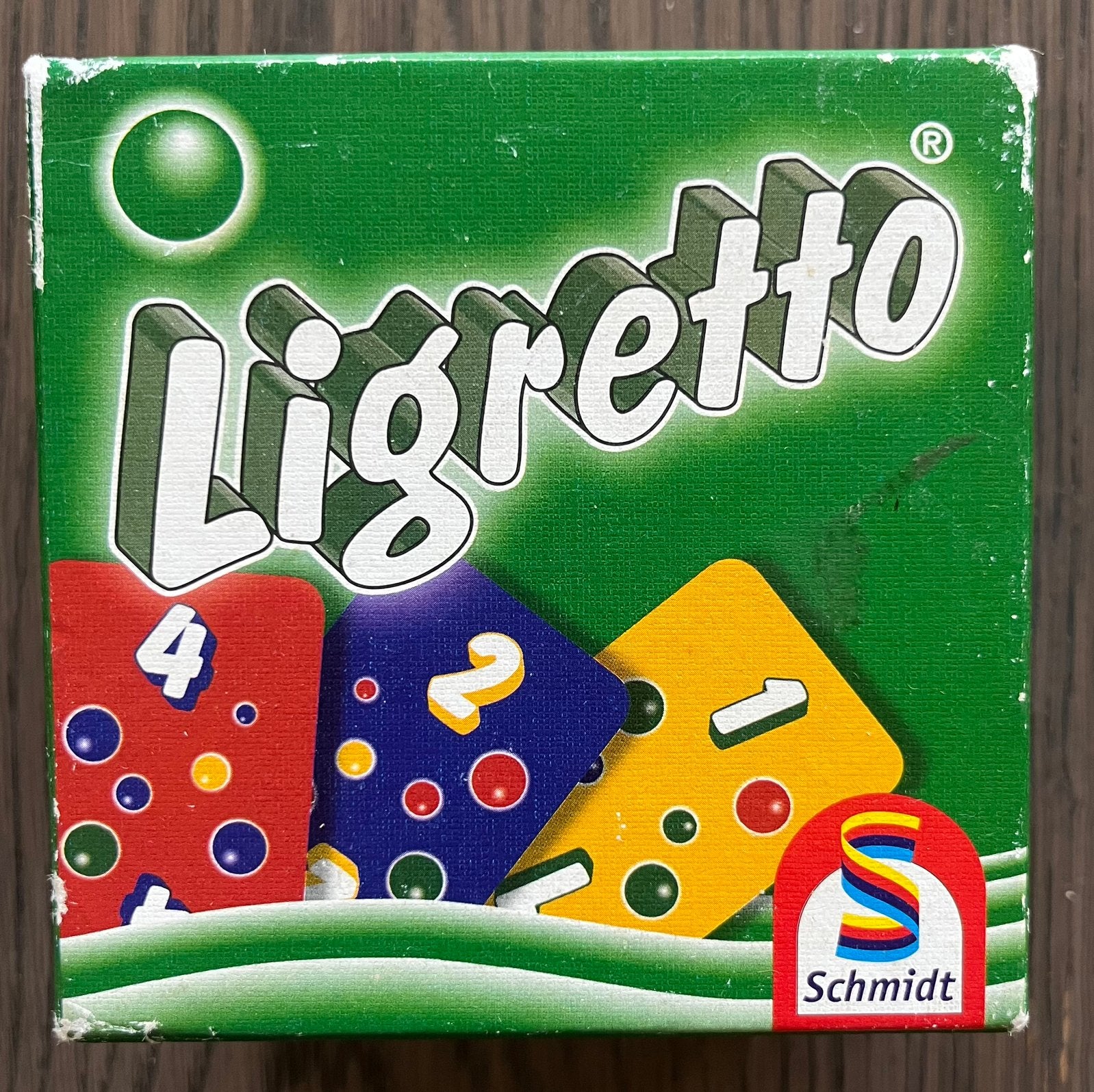 Ligretto groen is een snel en spannend kaartspel, Ophalen of Verzenden, Gebruikt
