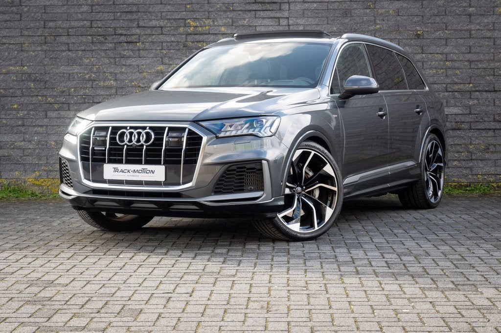 Audi Q7 55 TFSI quattro s-line Panoramadak, Auto's, Automaat, Gebruikt, Euro 6, 2995 cc