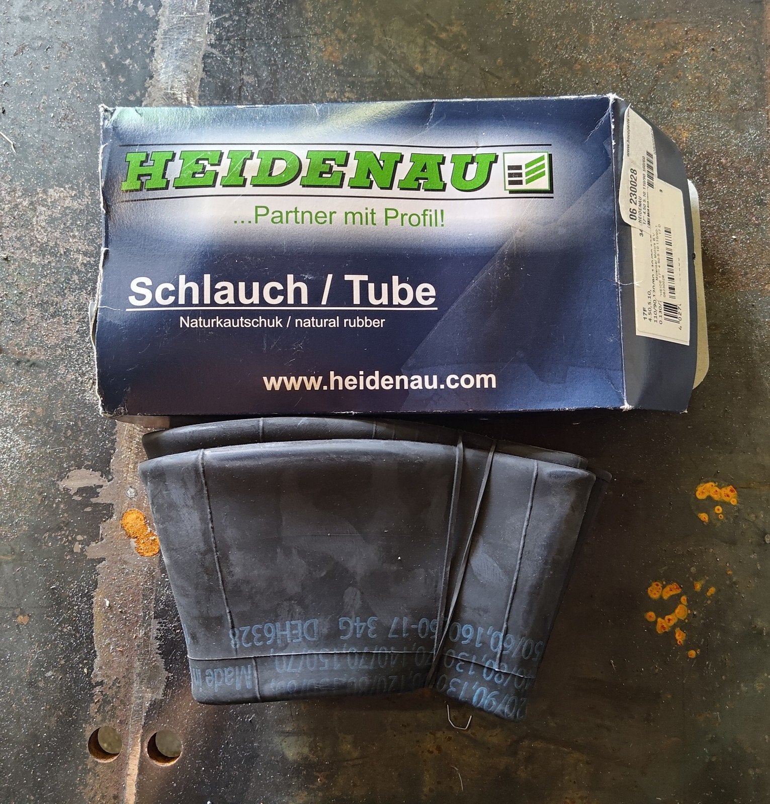 Heidenau Binnenband Motor 17 inch - Nieuw, Motoren, Ophalen of Verzenden, Nieuw