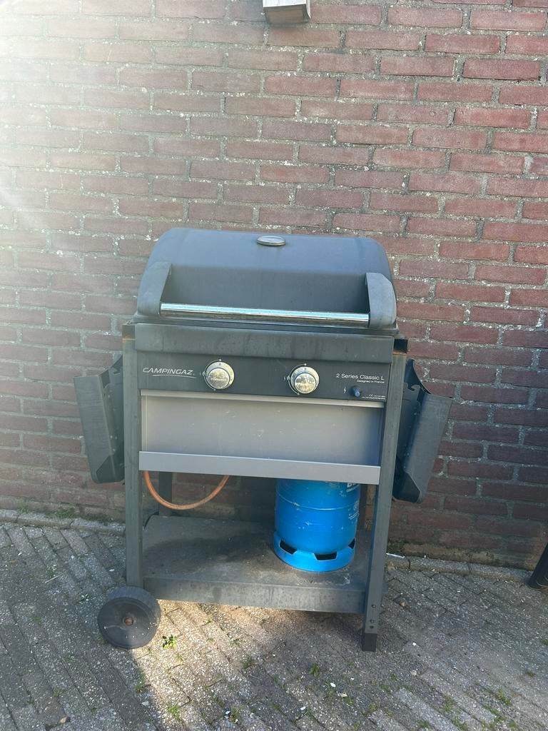 Gas bbq campingaz 2 serie L classic barbecue, Ophalen of Verzenden, Zo goed als nieuw