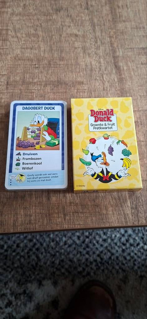 Donald Duck Groente & Fruit Pretkwartet, Ophalen of Verzenden, Zo goed als nieuw, Vijf spelers of meer, Disney