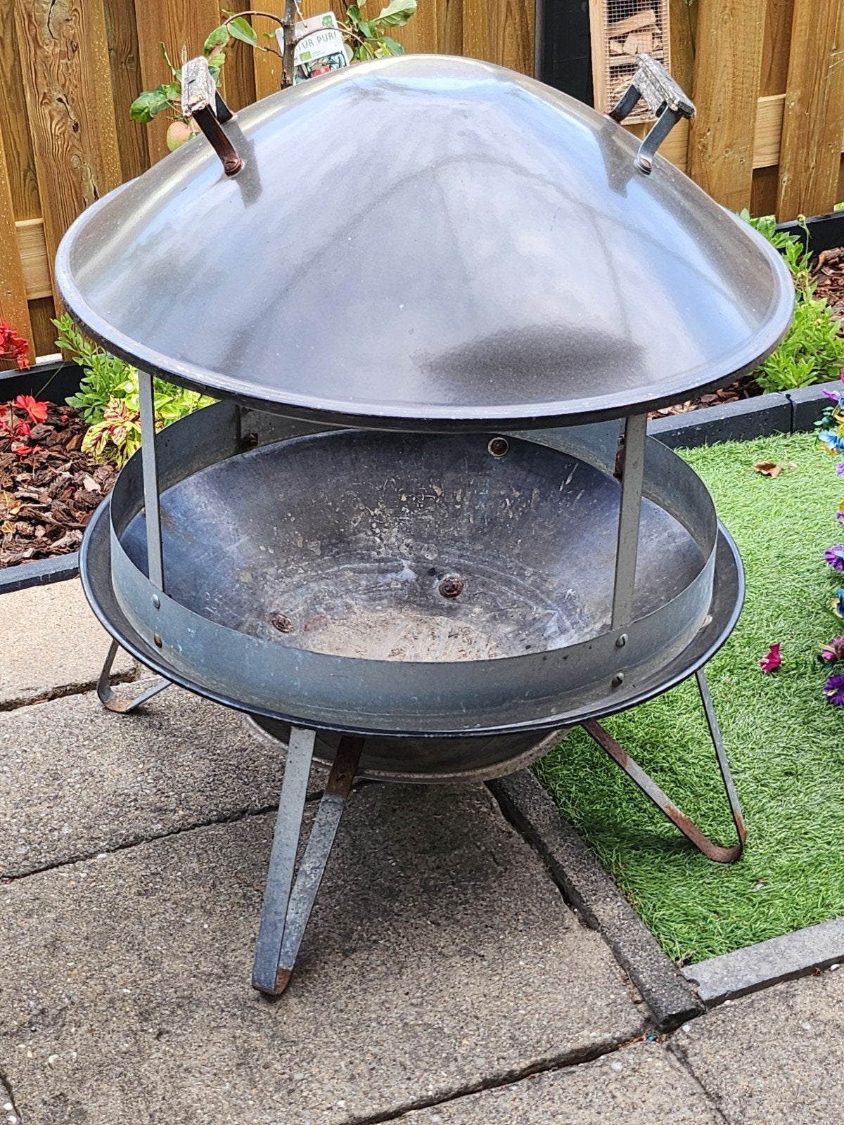 Weber tuinhaard, Tuin en Terras, Ophalen, Gebruikt