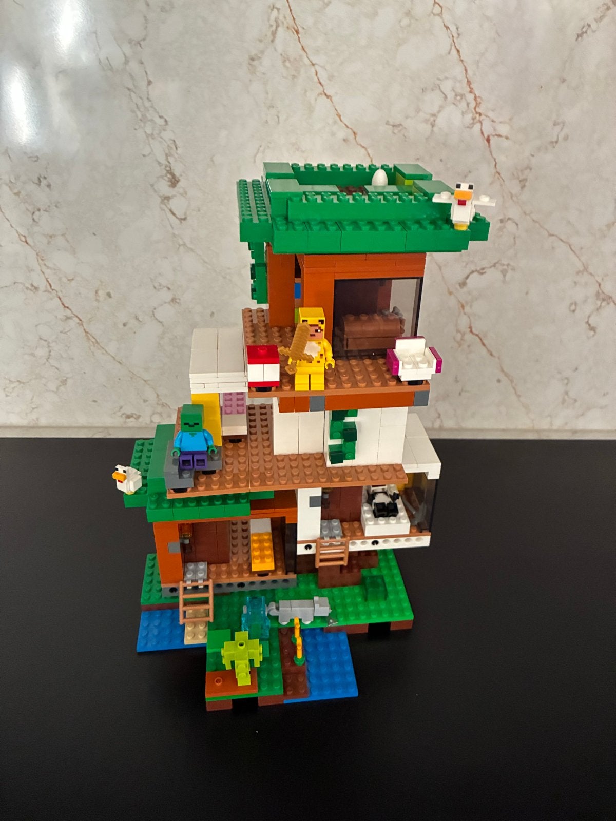 LEGO Minecraft De Moderne Boomhut (21174), Ophalen of Verzenden, Zo goed als nieuw