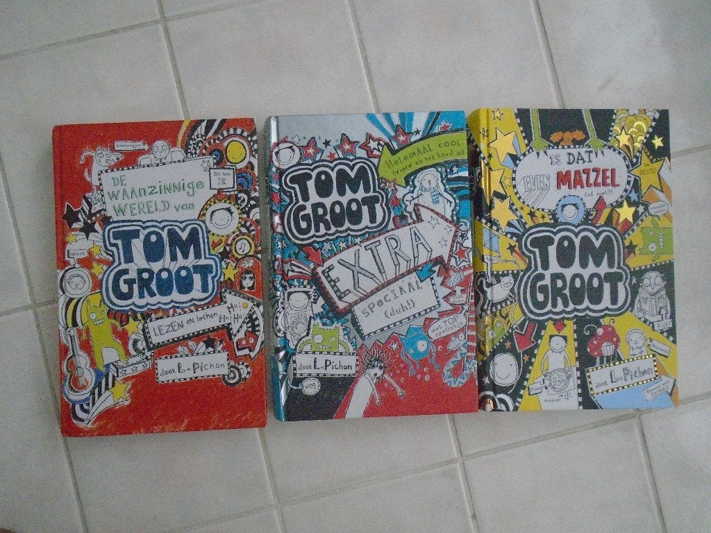 tom groot, uitzoeken, liz pichon, Ophalen of Verzenden, Zo goed als nieuw, Liz Pichon