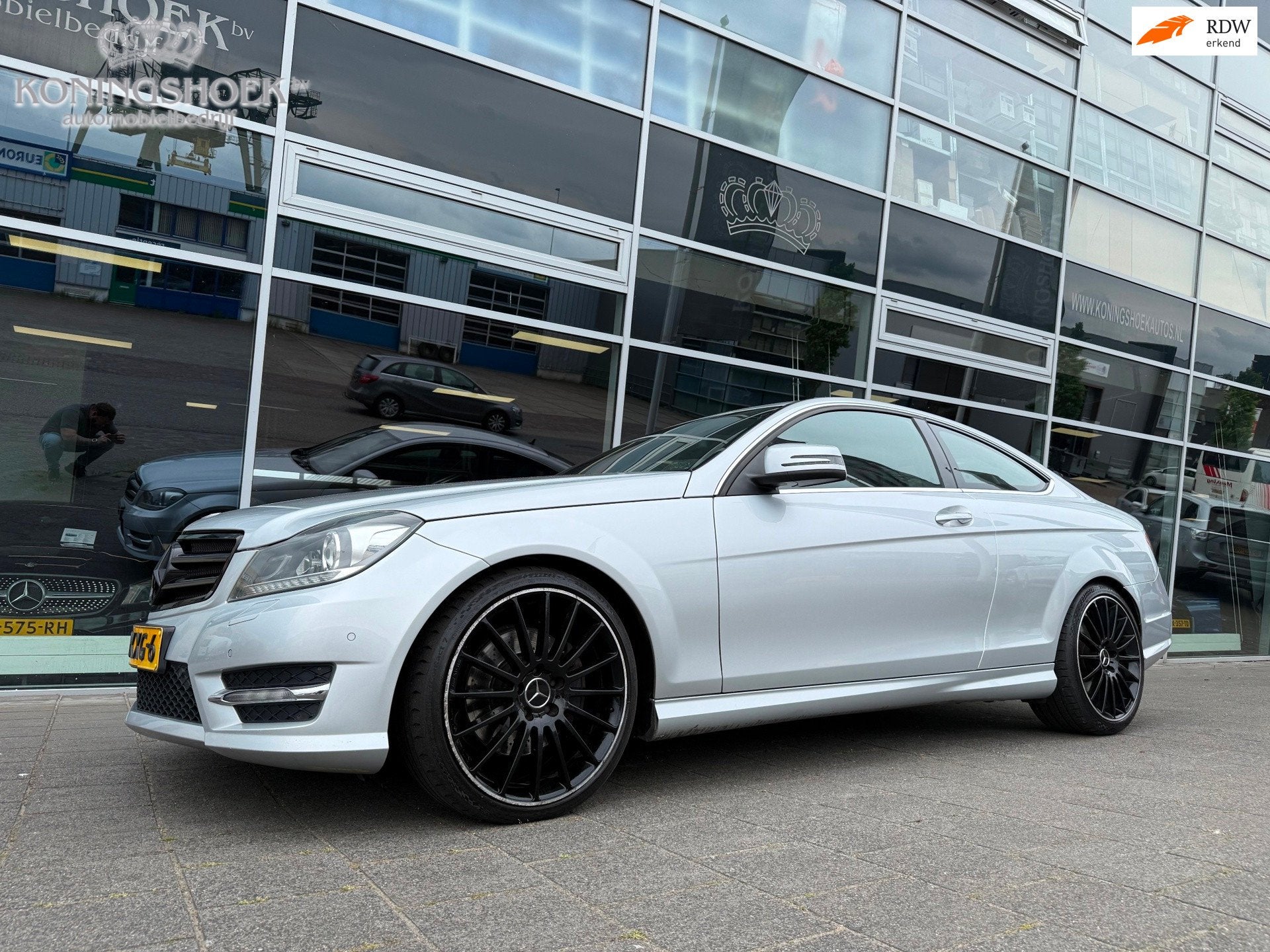 Mercedes-Benz C-klasse Coupé 350 AMG Edition 1, Auto's, Automaat, Euro 5, Achterwielaandrijving, Zwart