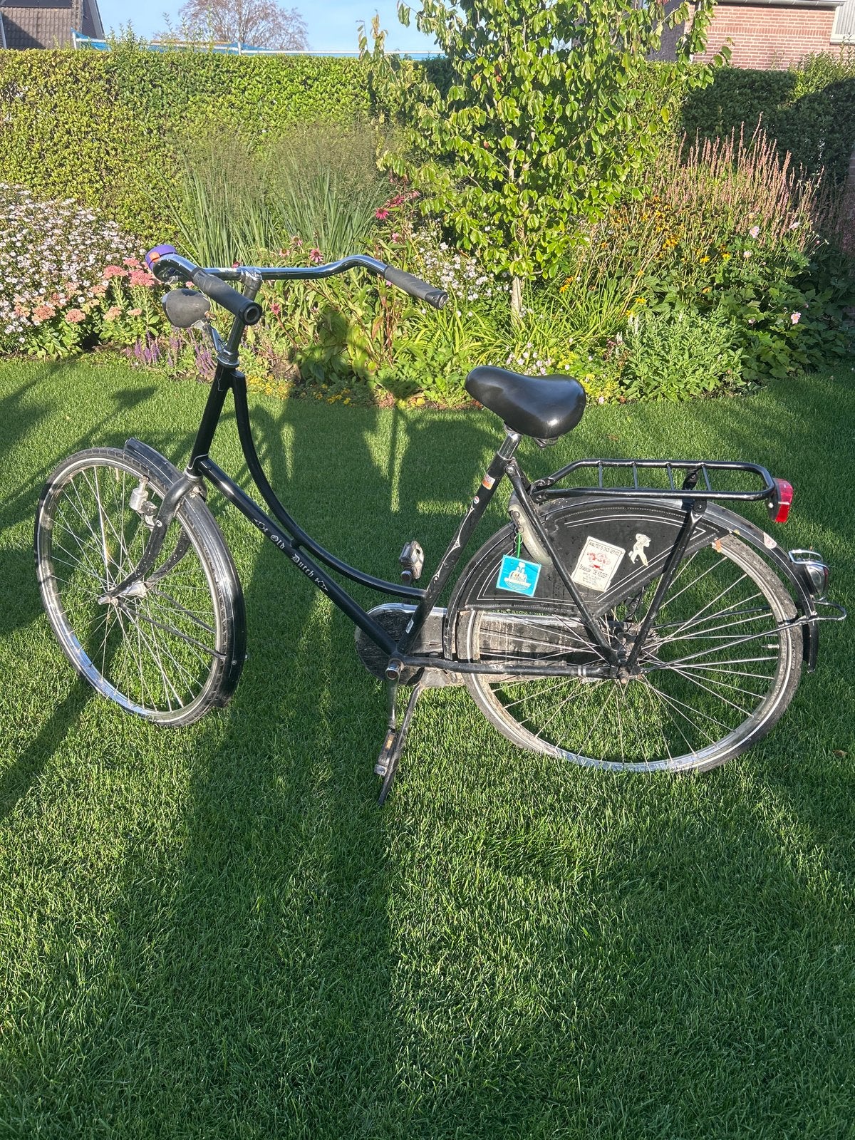 Omafiets - Klassieke stadsfiets, 53 tot 56 cm, Ophalen, Gebruikt, Terugtraprem