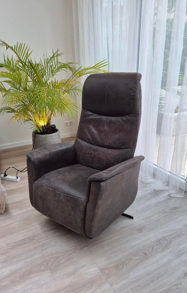 Relax Fauteuil - Draaibaar - Elektrisch, Ophalen, Overige materialen, Gebruikt, 75 tot 100 cm