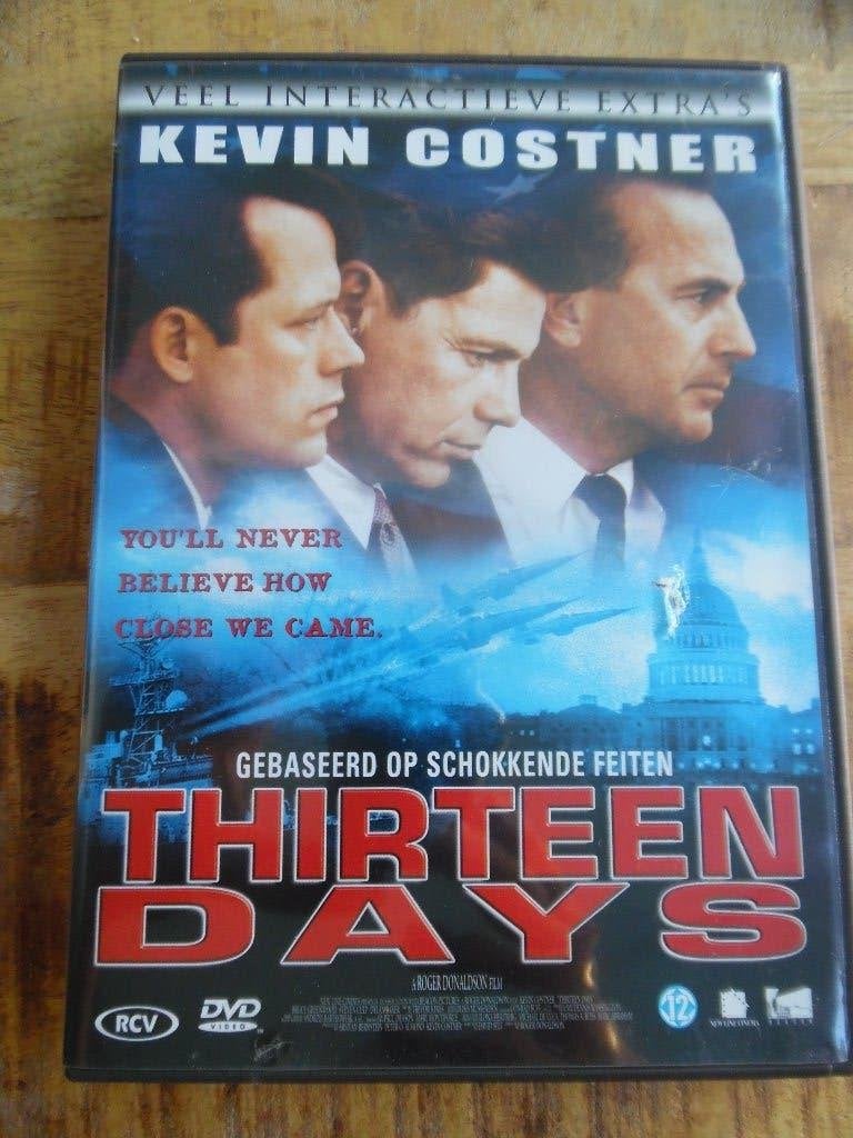 SPIONAGE CUBA OORLOG - THIRTEEN DAYS - KEVIN COSTNER, Vanaf 16 jaar, Ophalen of Verzenden, Gebruikt, Overige gebieden