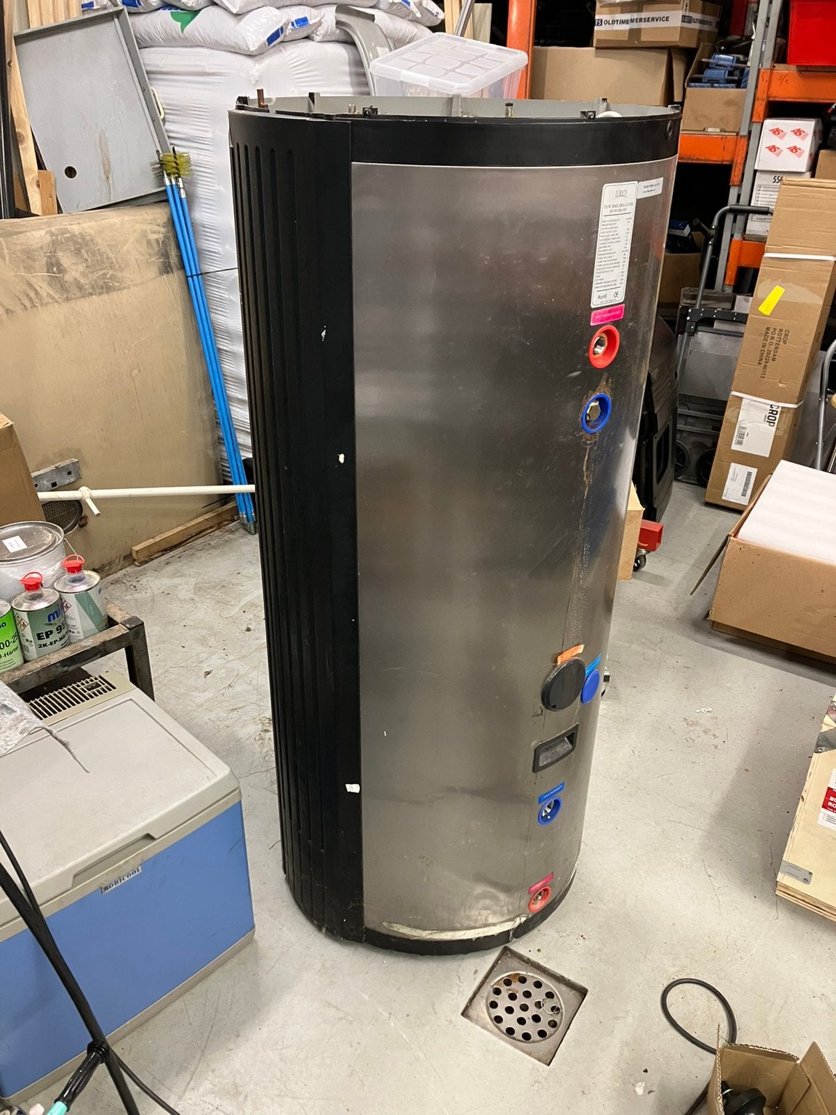 Buffervat 300L, Ophalen, Gebruikt, 100 liter of meer, Onderdeel