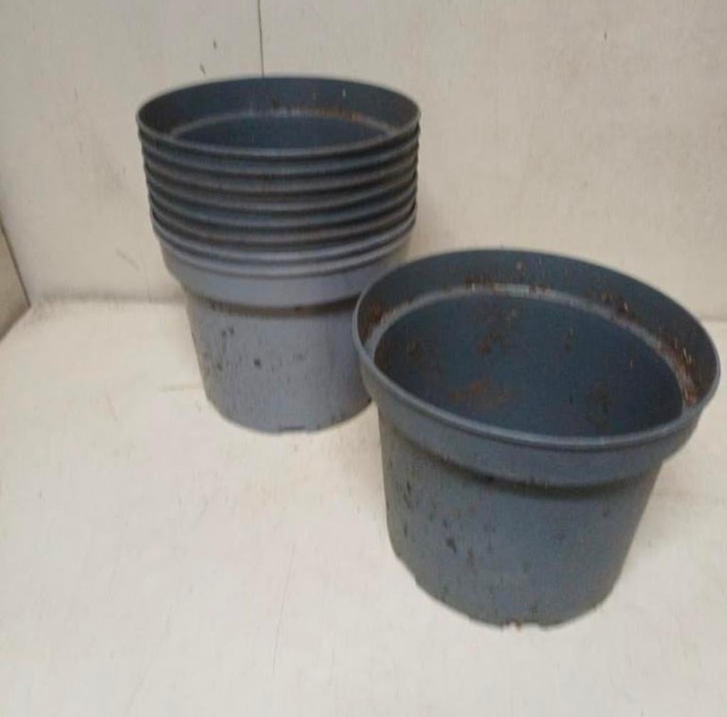 Kweekpotten plantenpotten bloempotten 5 liter, Kunststof, Gebruikt, Rond, Ophalen of Verzenden