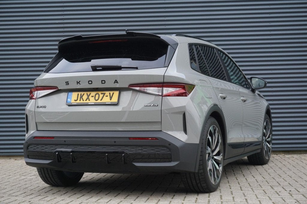 Skoda Elroq 85 286pk Sportline | Trekhaak Wegklapbaar | Acht, Auto's, Skoda, Automaat, 12 maanden, 82 kWh, 2019 kg