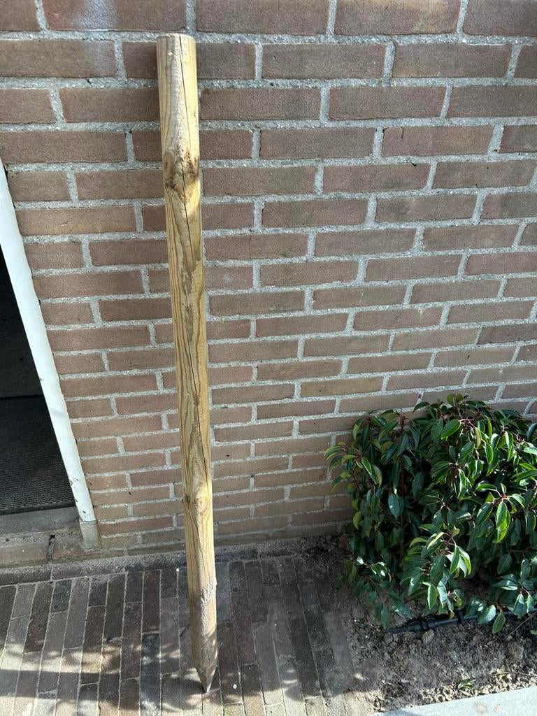 10 palen, Tuin en Terras, Palen, Balken en Planken, Ophalen, Zo goed als nieuw, Minder dan 180 cm, Palen