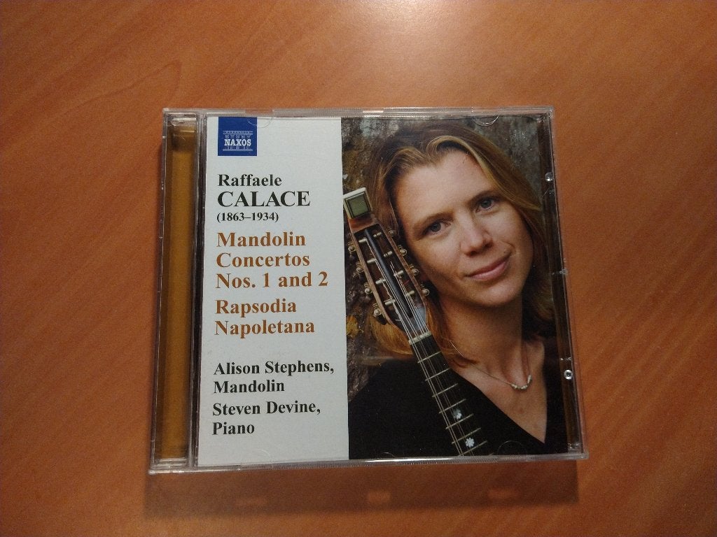 CD Raffaele Calace. Mandolin Concertos Nos. 1 and 2, Ophalen of Verzenden, Classicisme, Zo goed als nieuw, Kamermuziek