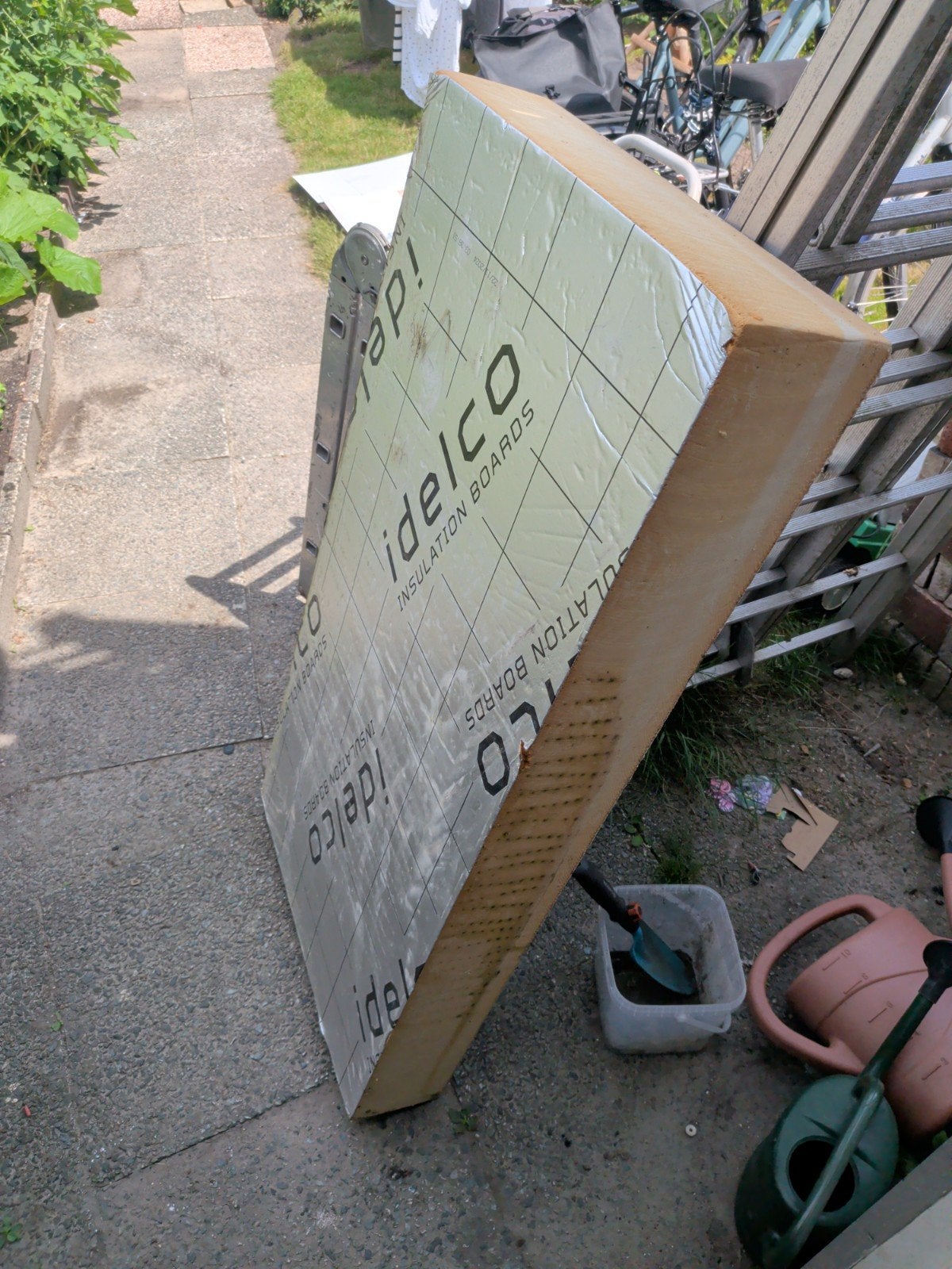 Idelco isolatieplaat - Hardschuim (Pir), Ophalen, Nieuw, Hardschuim (Pir), Minder dan 5 m²