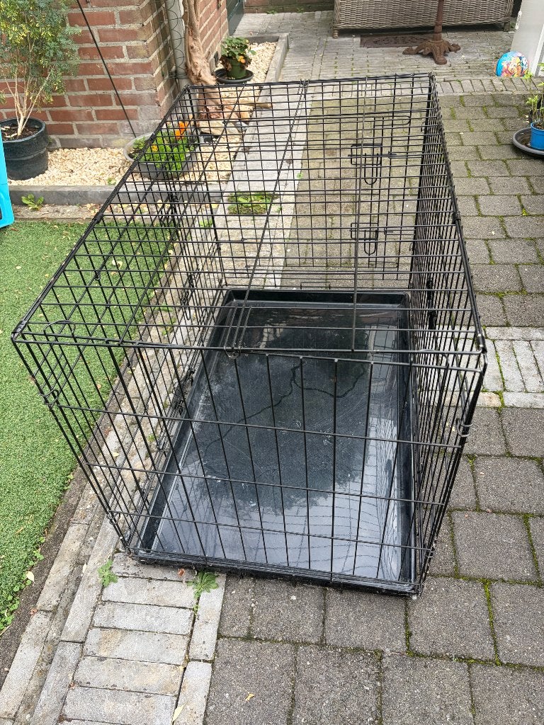 Honden of katten bench, Dieren en Toebehoren, Ophalen, Gebruikt