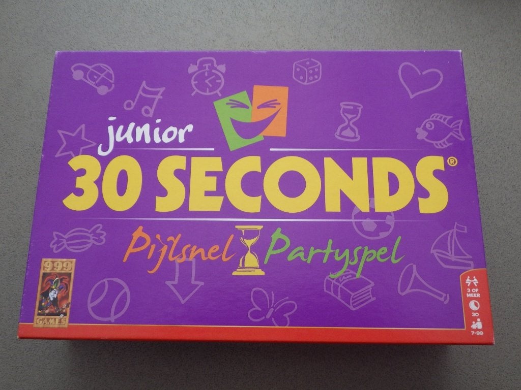 30 seconds junior, Hobby en Vrije tijd, Gezelschapsspellen | Bordspellen, Ophalen