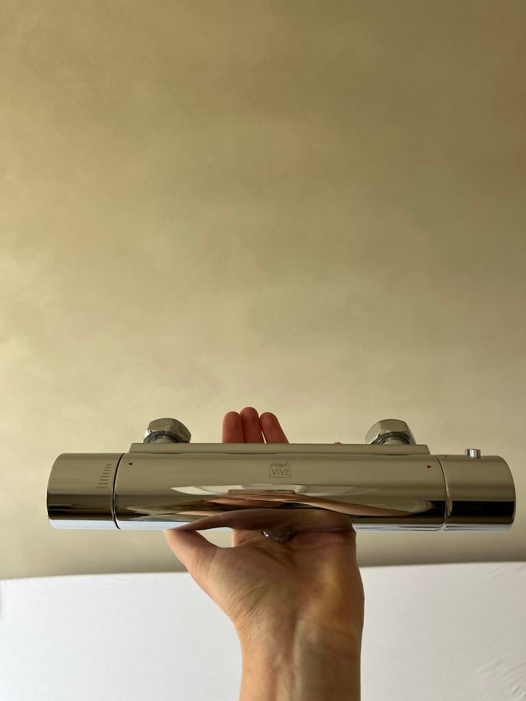 Aquavive chromen douchekraan 15 cm, Ophalen, Zo goed als nieuw