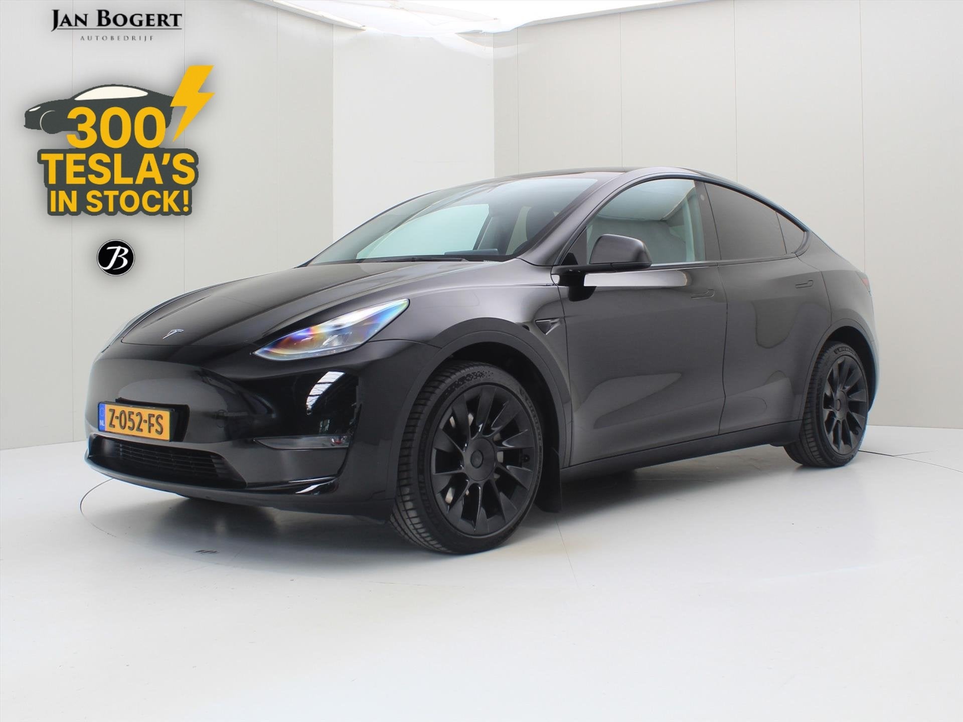 Tesla Model Y Long-Range AWD 351pk 75 kWh [ AMD RYZEN+AUTOPI, Auto's, Tesla, Automaat, Gebruikt, Zwart, 351 pk