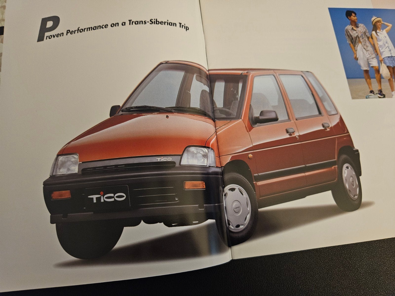 Brochure Daewoo Tico 1995, Ophalen of Verzenden, Zo goed als nieuw, Overige merken