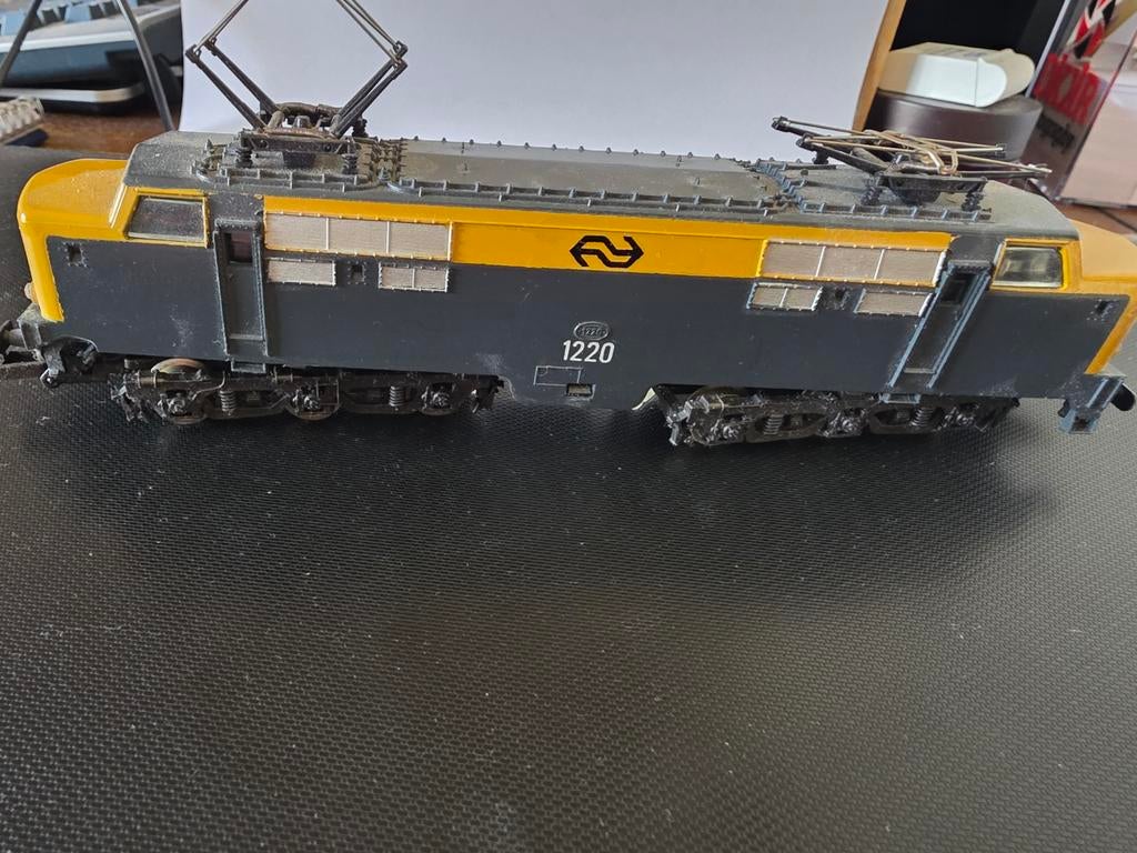 LIMA E- LOC HO LOCOMOTIEF 1220 NS, Gebruikt, Locomotief, Gelijkstroom of Wisselstroom, Ophalen of Verzenden