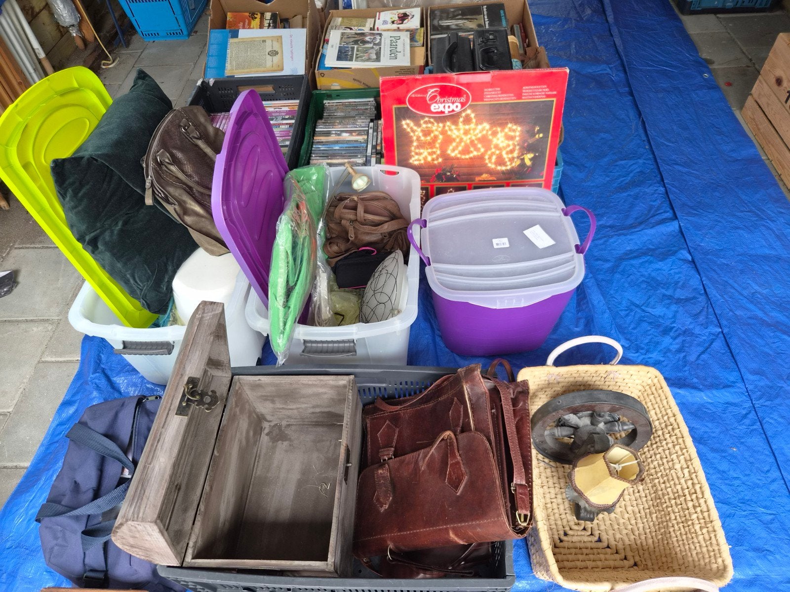 rommelmarkt spulletjes., Ophalen, Gebruikt