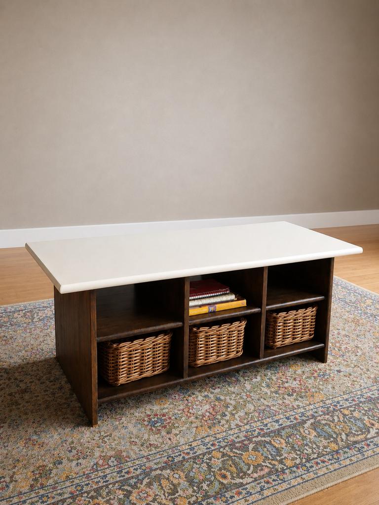 Luxe hand afgewerkte salontafel | taupe blad | Wenge kleur, 100 tot 150 cm, Minder dan 50 cm, Rechthoekig, 50 tot 100 cm