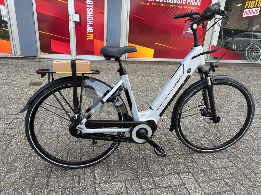 Fietshokje Beverwijk: Amslod Luton elektrische damesfiets, Niet ingevuld, Nieuw, Ophalen of Verzenden, 50 km per accu of meer
