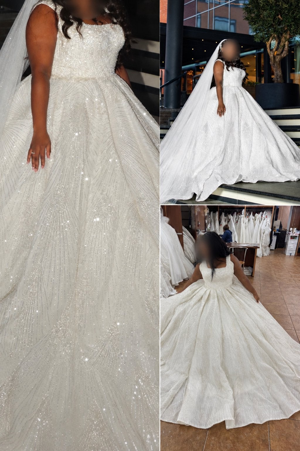 Prinsessen trouwjurk maat 50 – inneembaar | Lange sleep, Ophalen, Gedragen, Wit, Trouwjurk