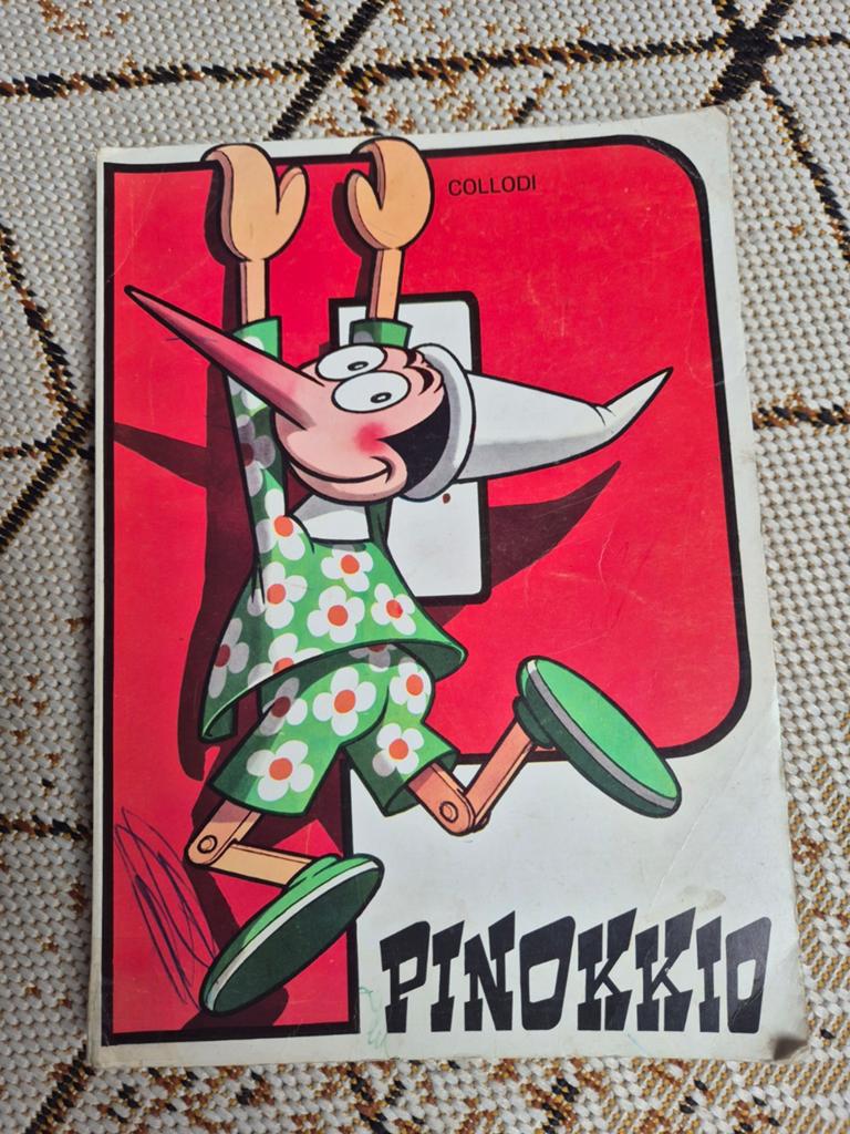 Vintage Pinokkio stripboek door Collodi, Jacovitti, Andreus, Ophalen of Verzenden, Gelezen, Collodi, Jacovitti, Hans Andreus