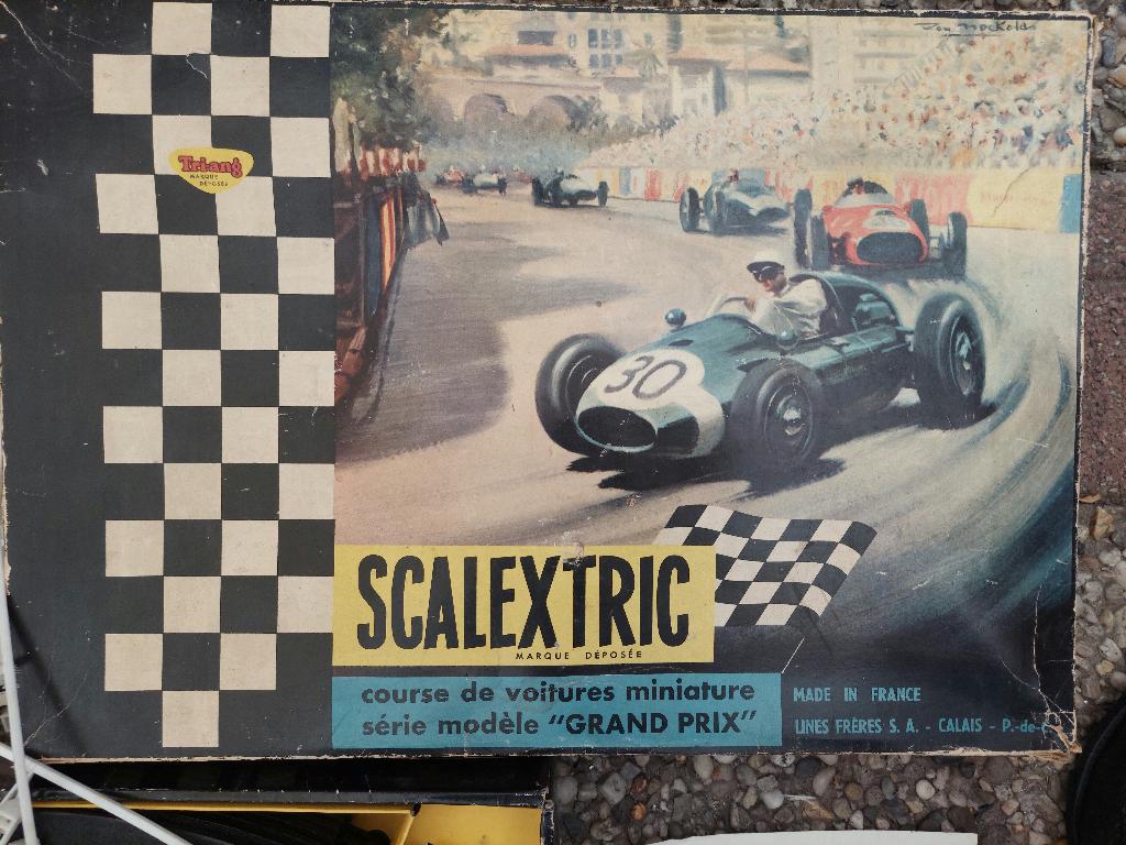 SCALEXTRIC TRIANG RACEBAAN, Kinderen en Baby's, Speelgoed | Racebanen, Overige merken, Ophalen of Verzenden, Elektrisch, Racebaan