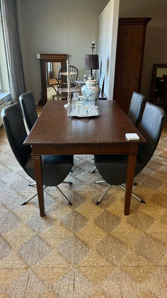 Vruchtenhouten eettafel 1.58x94 - 50% korting!, Ophalen of Verzenden