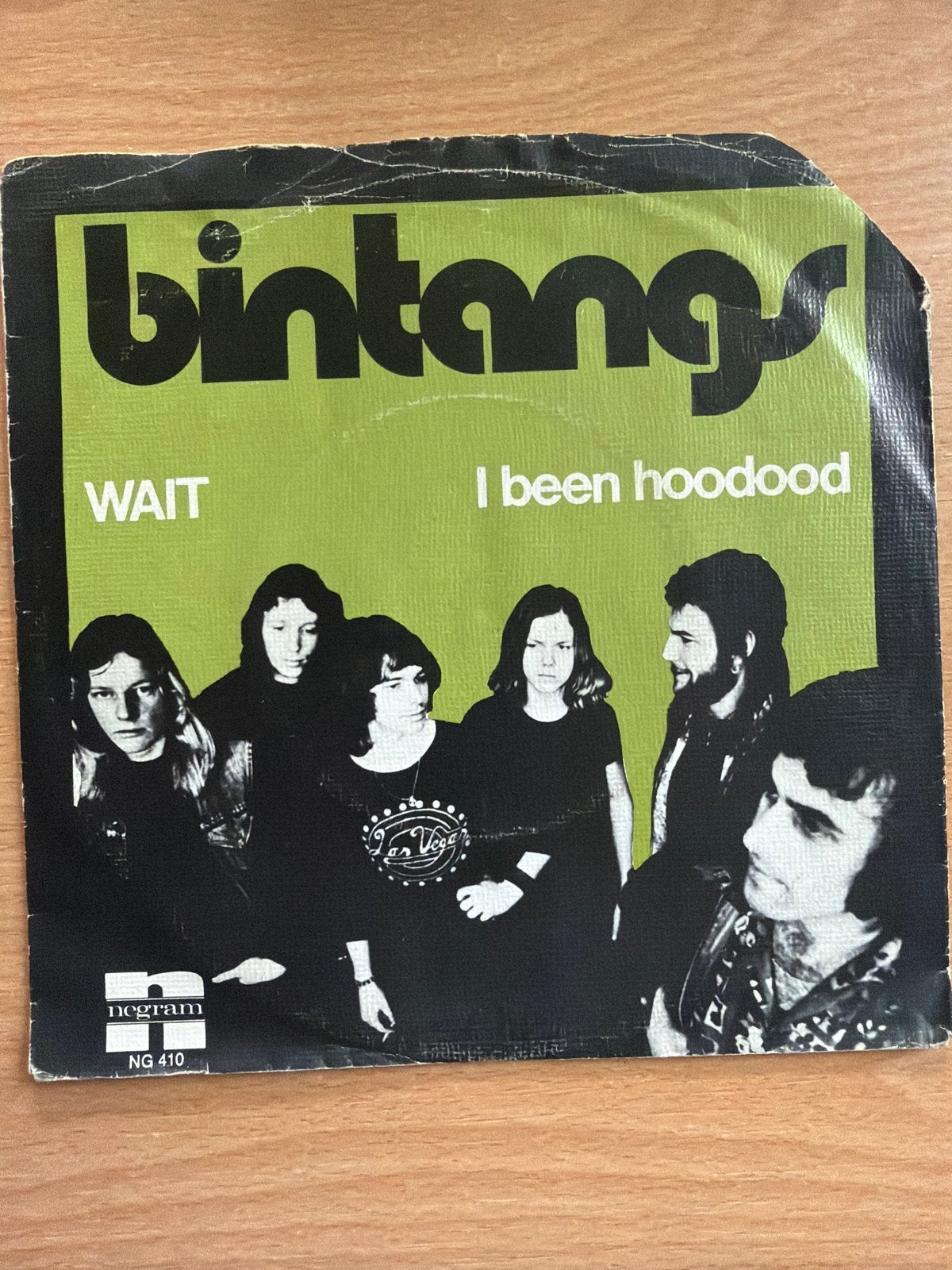 Bintangs - Wait / I Been Hoodood (Negram NG 410) Single, Cd's en Dvd's, Vinyl Singles, Originele persing, Ophalen of Verzenden