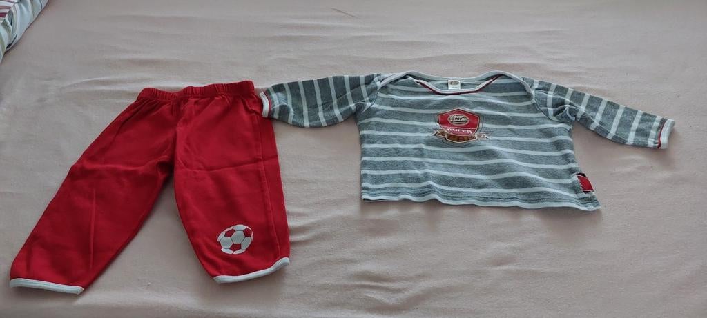 Mooie jongens psv pyjama maat 74, Ophalen, Gebruikt, Jongetje, Nacht- of Onderkleding