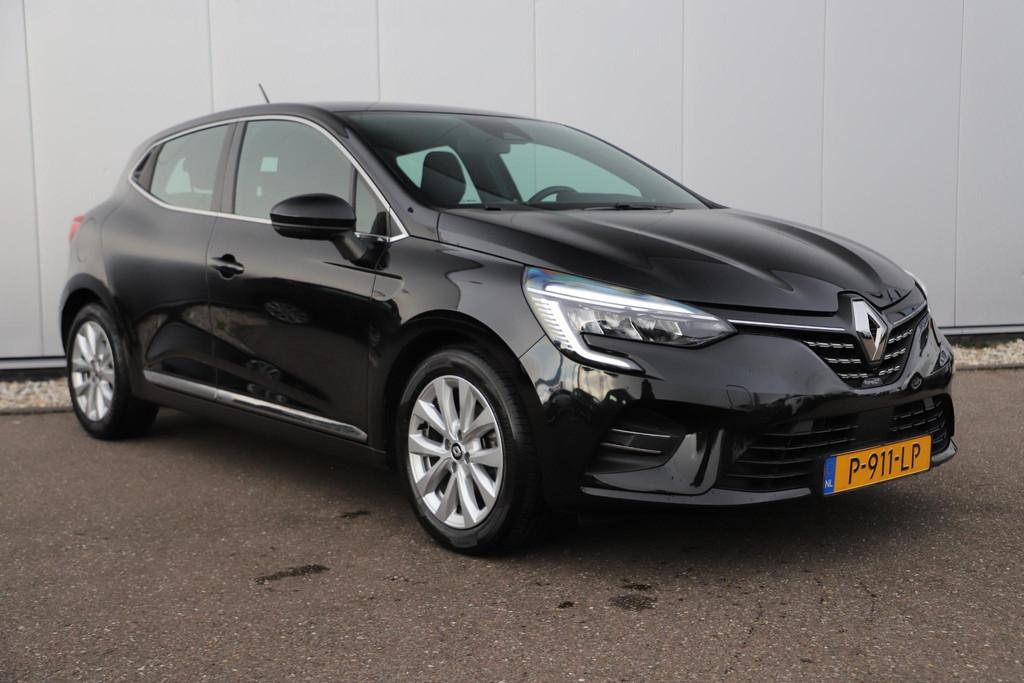 Renault Clio 1.0 TCe Intens Half Leder Navigatie Carplay And, Voorwielaandrijving, 1071 kg, Gebruikt, Euro 6