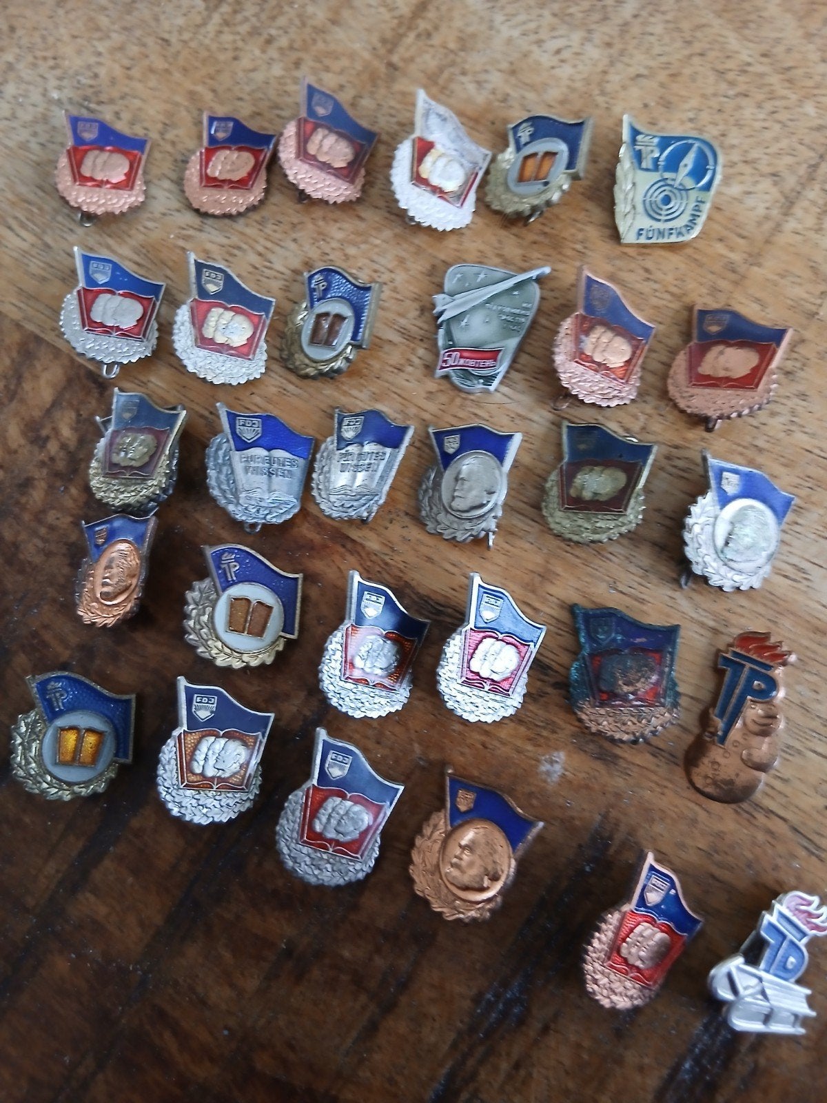 Oosduitse pins., Verzamelen, Ophalen of Verzenden