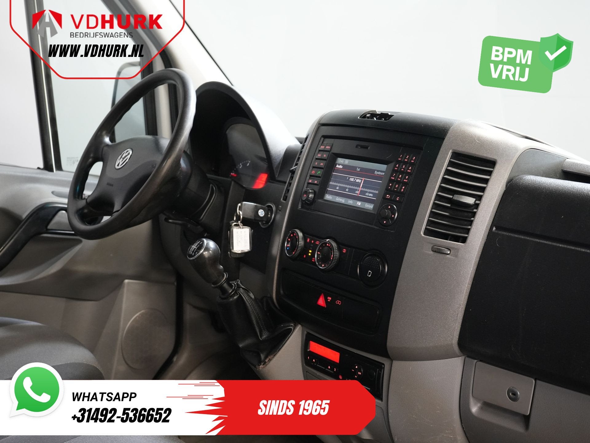 Volkswagen Crafter 35 2.0 TDI Open laadbak/ Kipper/ Tacho/ D, Euro 5, Gebruikt, 4 cilinders, Volkswagen