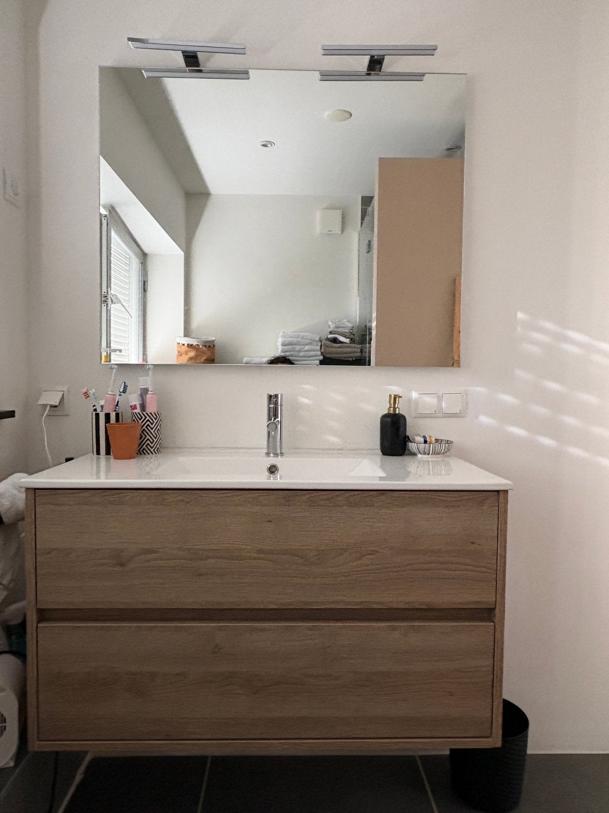 NIEUW badkamerspiegel in doos 100x80, Huis en Inrichting, Ophalen, Nieuw, 75 tot 100 cm, Minder dan 100 cm