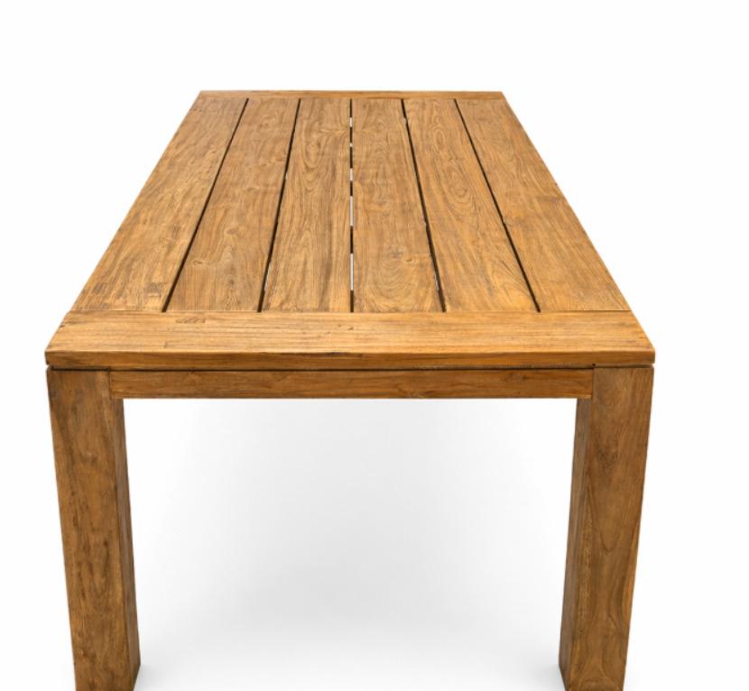 NIEUW! Teak tafel massief! Was €1399 NU €858! 5 beschikbaar!, Tuin en Terras, Tuintafels, Ophalen, Nieuw, Rechthoekig, Teakhout